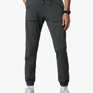 Fabletics Men's Dark Gray Cargo Pants